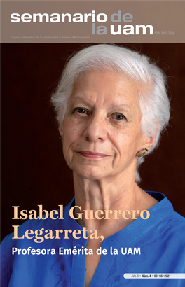 Isabel Guerrero Legarreta, Profesora Emérita De La UAM