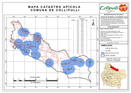 Mapa Catastro Apícola Comuna De Collipulli