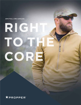 2015 Full Line Catalog Right to the Core a B