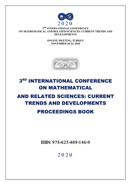ICMRS 2020 Proceedings Book