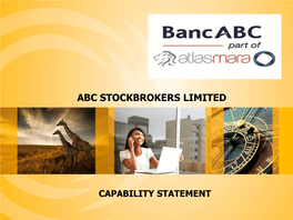 Abc Stockbrokers Limited