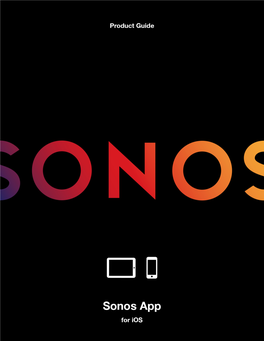 Sonos App for Ios