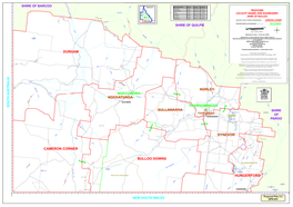 Proposed Locality Names and Boundaries for the Shire of Bulloo