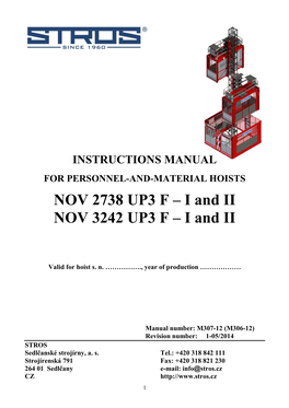 STROS 7000 – Full Instructions Manual