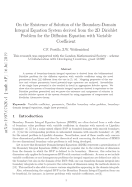 On the Existence of Solution of the Boundary-Domain Integral