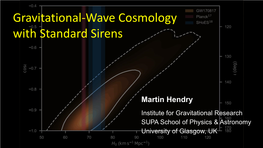 Gravitational-Wave Cosmology with Standard Sirens