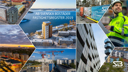 Ab Svenska Bostäder Fastighetsregister 2019