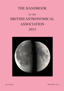 The British Astronomical Association Handbook 2014