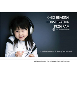 OHIO HEARING CONSERVATION PROGRAM Ohio Department of Health
