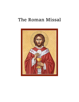 The Roman Missal