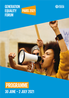 Generation Equality Forum: Global Conversation, Regional Dynamics Intra-Regional Conversations Around Gender Equality