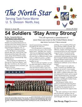 54 Soldiers ‘Stay Army Strong’ by Spc