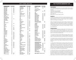 Star Telephone Membership Corp. 2021 Regulatory And