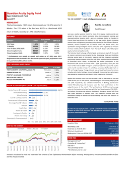 Guardian Acuity Equity Fund