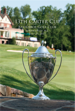 13Th Carter Cup Baltusrol Golf Club Springfield, N.J