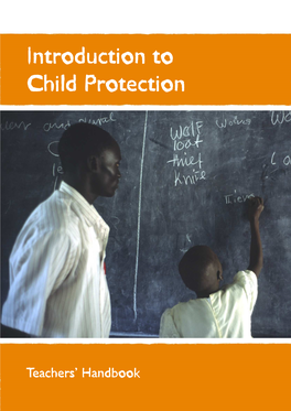 Introduction to Child Protection: Teacher's Handbook