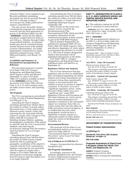 Federal Register/Vol. 85, No. 20/Thursday, January 30, 2020/Proposed Rules