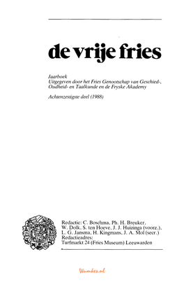 De Vrije Fries