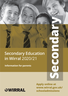 Secondary Education in Wirral 2020/21