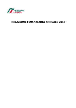Relazione Finanziaria Annuale 2017 Indice