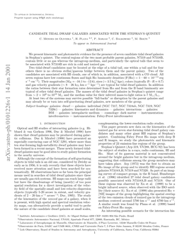 Arxiv:Astro-Ph/0101226V1 14 Jan 2001