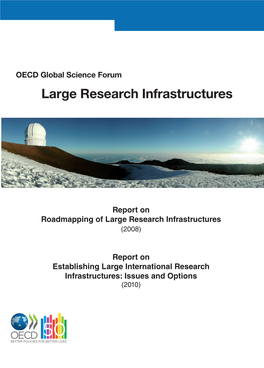 Report on Roadmapping of Large Research Infrastructures (2008)