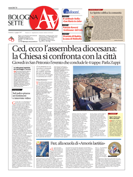 Ced, Ecco L'assemblea Diocesana