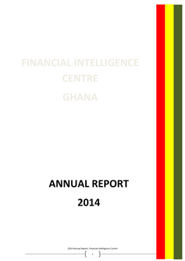 Financial Intelligence Centre Ghana Annual Report 2014