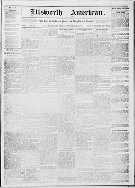 Ellsworth American : November 6, 1863