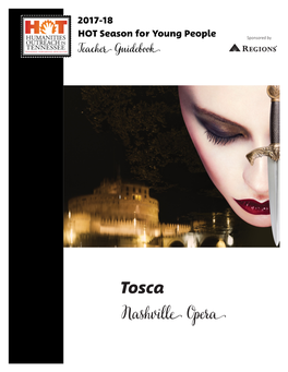 Tosca Nashville Opera from Our Season Sponsor