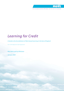 Learning for Credit