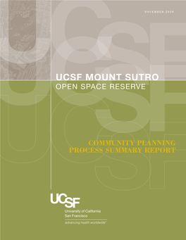 Mount Sutro Open Space Reserve Community Planning Process