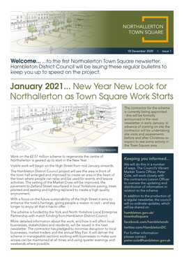 Northallerton Town Square Newsletter Issue 1