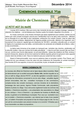 Cheminons Ensemble N°29