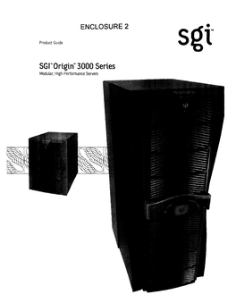 Sgrortgtn'" 3000 Sertes Modular, Hlgh-Performance Servers Sgiorigin 3000 Series Product Stanford and SGI .Q.Y..~Iyi~W