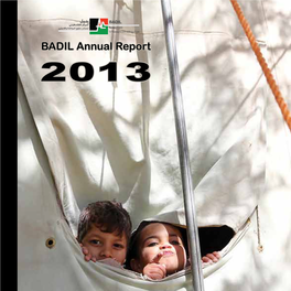 BADIL's Anuual Report 2013