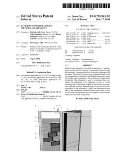 (12) United States Patent (10) Patent No.: US 8,755,945 B2 Zuili Et Al