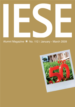 Alumni Magazine No. 112 / January - March 2009