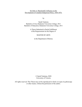 Uvic Thesis Template