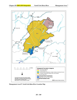 North Fork Boise River Location Map