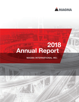 Annual Report MAGNA INTERNATIONAL INC