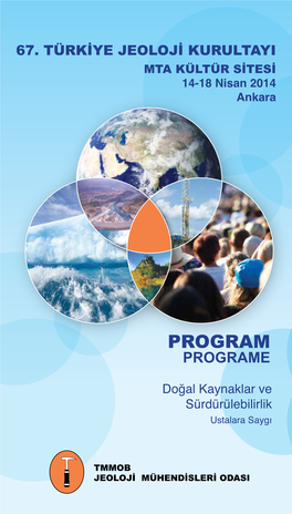 Program Programe Türkiye Jeoloji 67