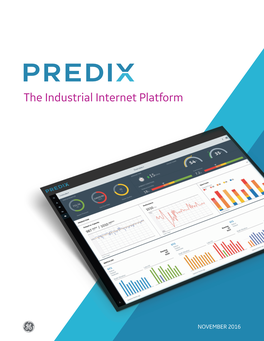 The Industrial Internet Platform Brief