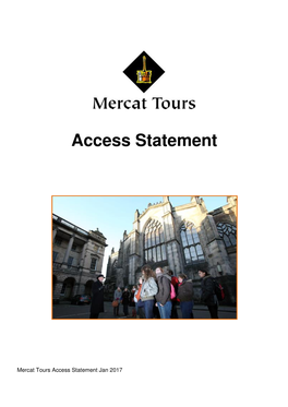 Access Statement