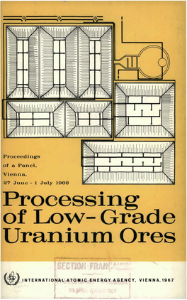 Grade Uranium Ores