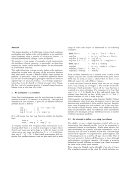 A System of Constructor Classes: Overloading and Implicit Higher-Order Polymorphism