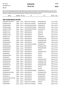 The Kennel Club Registration Printed: 22/08/2014 14:37:13 PRA (Cord1) Tests August 2014 Page: 1 of 75