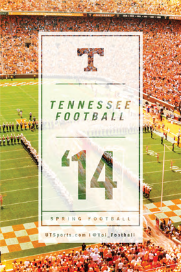 2014 Tennessee Spring Football Media Guide