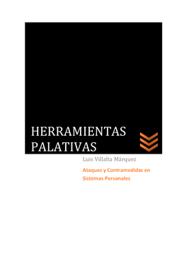 HERRAMIENTAS PALATIVAS Luis Villalta Márquez Ataques Y Contramedidas En