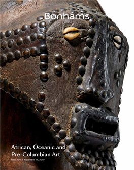 African, Oceanic and Pre-Columbian Art I New York I November 11, 2019